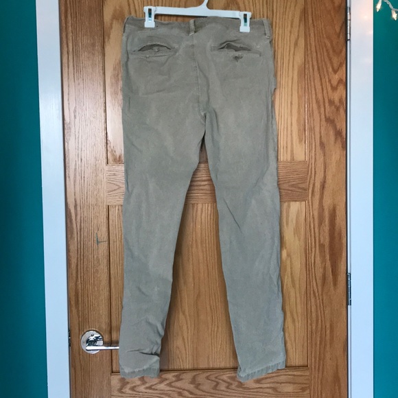 AEO 360 Extreme Flex Slim Chino Khaki Pant - Picture 4 of 7